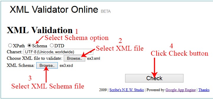 xml-schema-validness