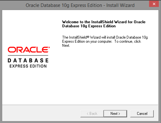 02-Oracle-Welcome-Screen