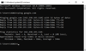DCCN lab program - To study basic network commands