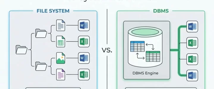 File System vs DBMS