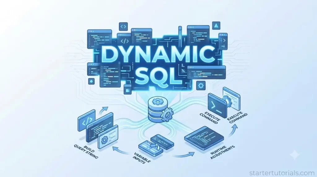 Dynamic SQL Dynamic SQL