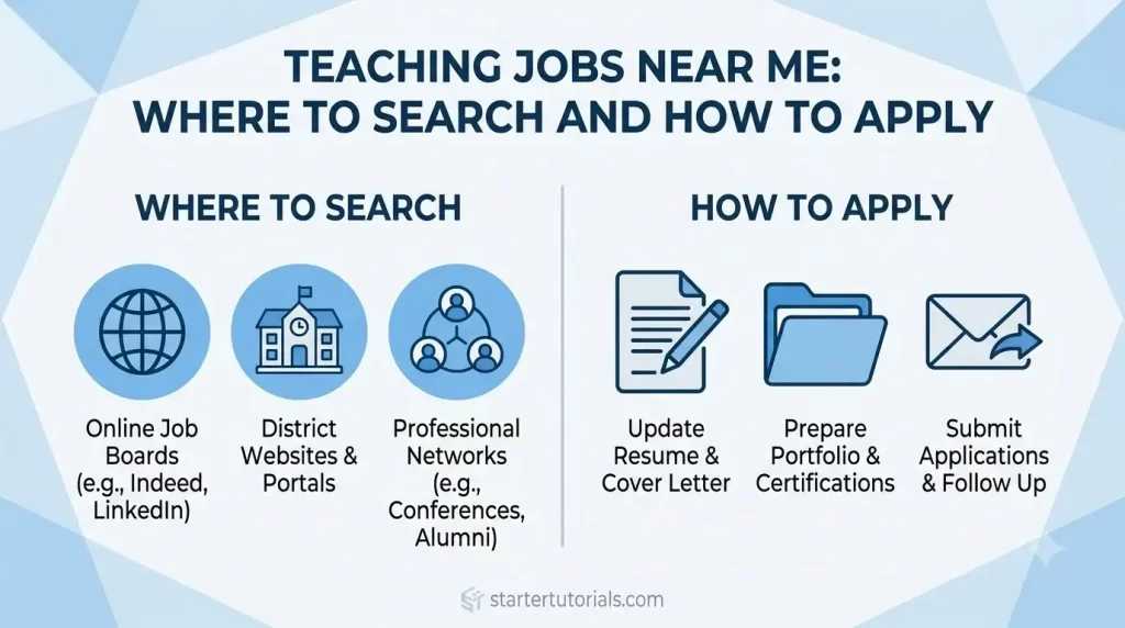 Teaching Jobs Near Me Where to Search and How to Apply Teaching Jobs Near Me Where to Search and How to Apply