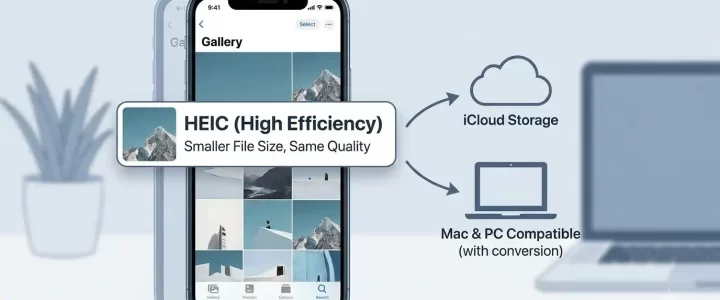 How to use iPhone HEIC photos